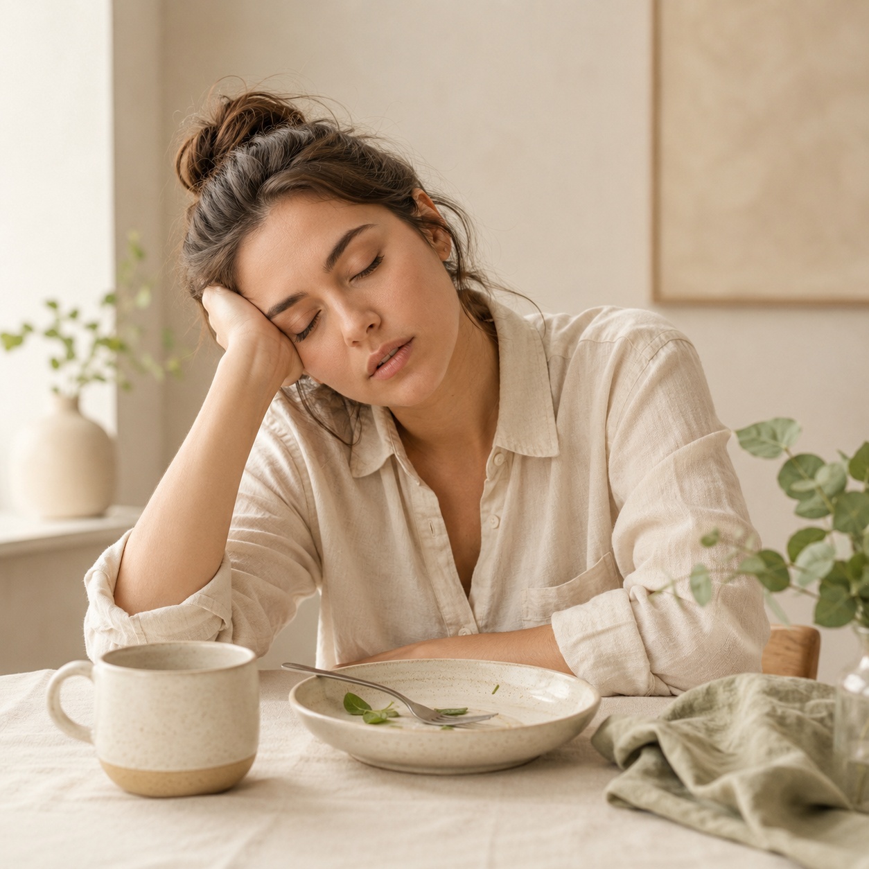 Por qué tienes sueño después de comer