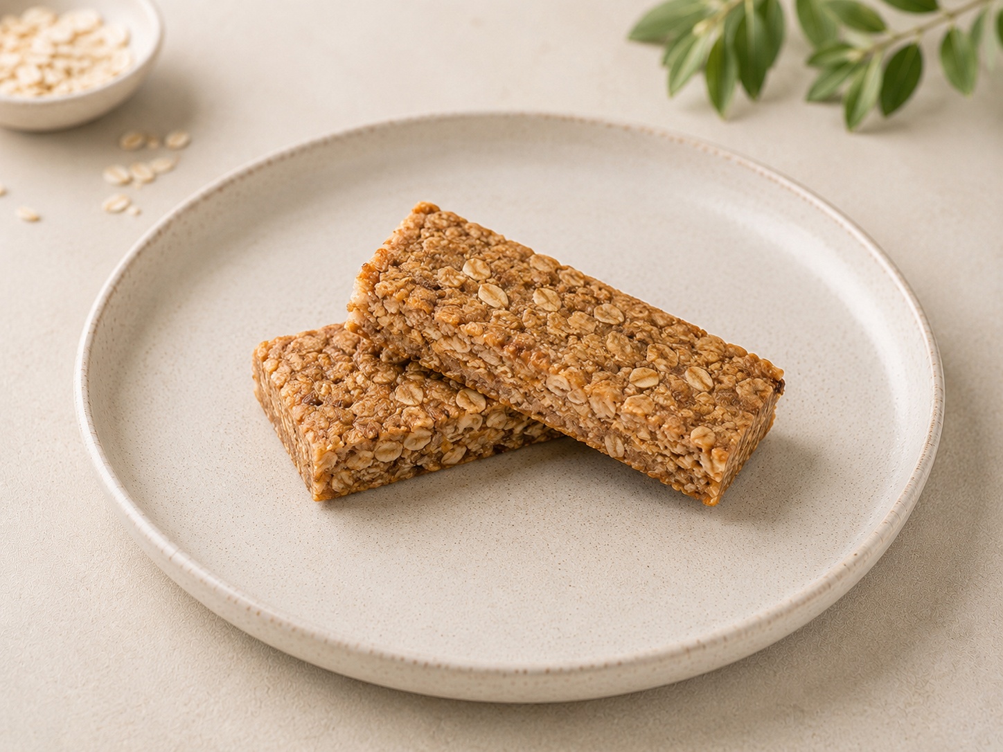 Foto de Barrita casera de avena y proteína