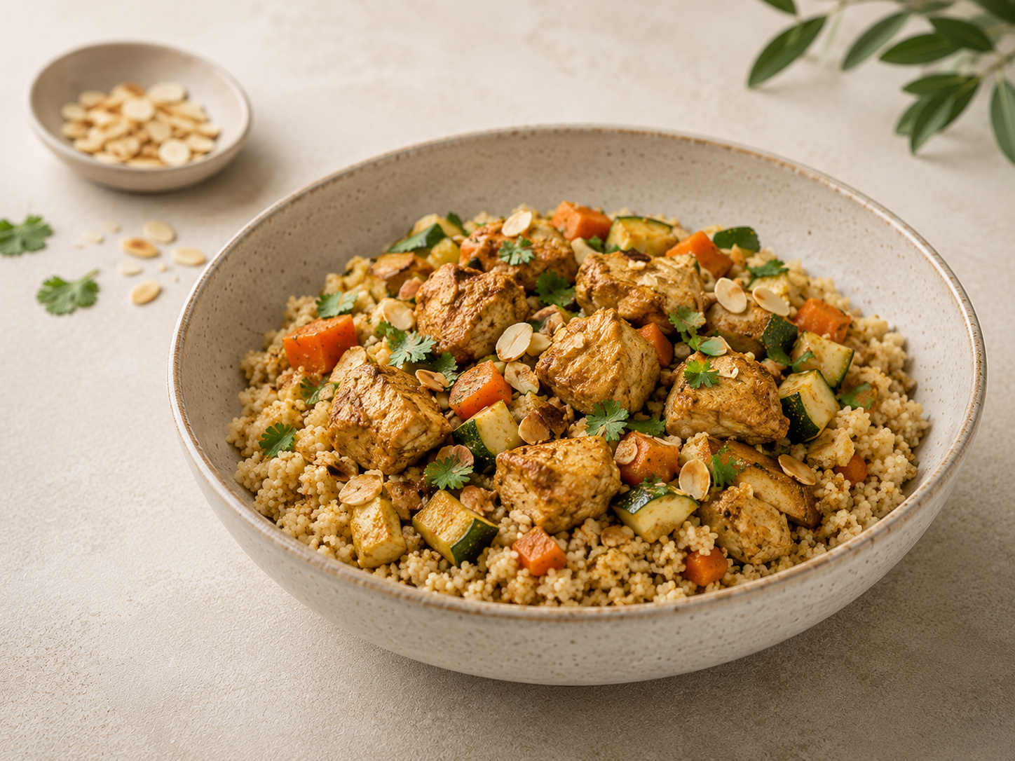 Foto de Cuscús integral con pollo marroquí